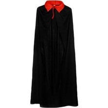 Tahtakale Marketi Halloween Vampir Drakula Pelerini Yetişkin Boy 110CM Uzun Boy