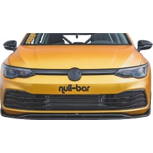 Paşa Tuning Volkswagen Golf 8 (2021-2022) Ön Lip 2 Parça (Plastik)