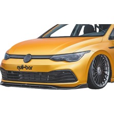 Paşa Tuning Volkswagen Golf 8 (2021-2022) Ön Lip 2 Parça (Plastik)