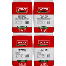 Yazar Yulaf Unu 5 kg x 4 Paket