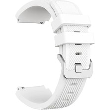 Basias Samsung Galaxy Watch 3 45MM Çapraz Çizgili Akıllı Saat Silikon Kayış