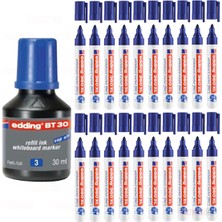 Edding 360XL Tahta Kalemi 20’li Mavi Mürekkep Hediyeli