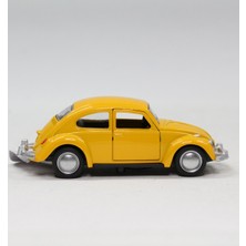 Toyaş Vosvos Beetle Çek Bırak Metal Oyuncak Araba 12 cm Sarı