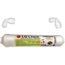 Lg Chem Su Arıtma Cihazı Filitre Seti + Inline Quick Duş Başlığı