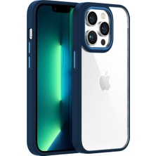 Buff iPhone 13 Pro Max New Air Bumper Kılıf Blue