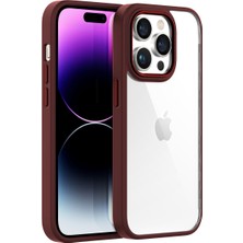 Buff iPhone 14 Pro Max New Air Bumper Kılıf Plum