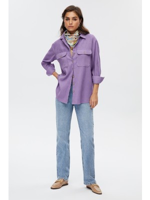 Stella Pulvis Düğme Detaylı Kadın Gömlek