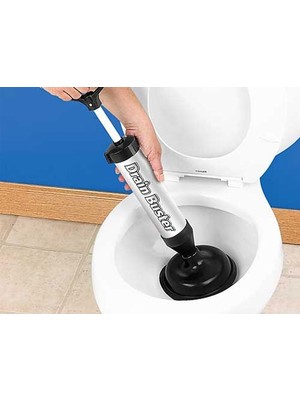 Drain Buster Tuvalet - Lavabo ve Klozet Pompası