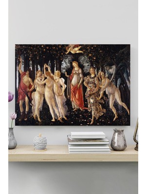 Postermanya Ilkbahar - Primavera - Botticelli Sanatsal Poster
