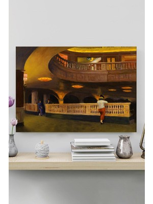 Postermanya The Sheridan Theatre - Edward Hopper Sanatsal Poster