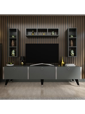 Myniture Festival Tv Ünitesi S3007-4 Antrasit