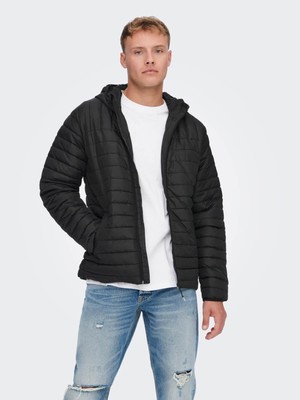 Giyinsen Only & Sons Onspiet Quilted Hood Jacket Otw Vd Erkek Mont - 22022613