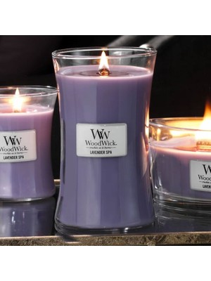 Wood Wick 93492E Ww Büyük Kavanoz Mum Lavender Spa