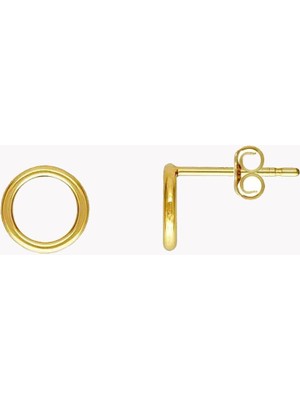 New Obsessions Illusion Minimal Çember Küpe