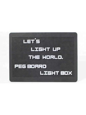 Petrix A5 Pegboard Lıghtbox