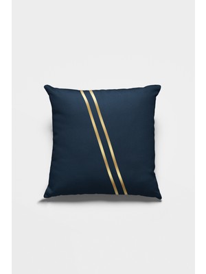 Vizon Dekoratif Çift Taraflı Kırlent Yastık Kılıfı Gizli Fermuar Premium Kumaş  43 x 43 cm KRL1003