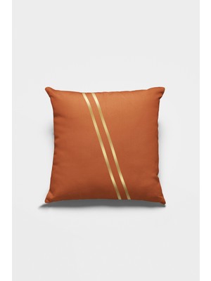 RugViva Vizon Dekoratif Çift Taraflı Kırlent Yastık Kılıfı Gizli Fermuar Premium Kumaş  43 x 43 cm KRL1003