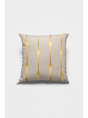 RugViva Vizon Dekoratif Kırlent Yastık Kılıfı Gizli Fermuar Çift Taraflı Premium Kumaş  43 x 43 cm KRL1023