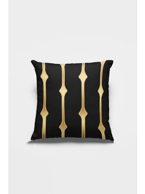 RugViva Vizon Dekoratif Kırlent Yastık Kılıfı Gizli Fermuar Çift Taraflı Premium Kumaş  43 x 43 cm KRL1023