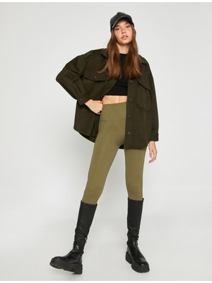 Koton Yüksek Bel Basic Tayt