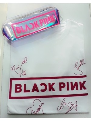 Gökhan Club Blackpink Unisex Owersize T-Shirt Kalemlik Set