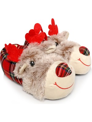 Twigy Tw Geyik 20 Kadın Hayvanlı Panduf