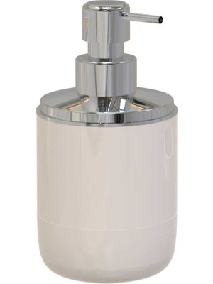 Primanova Lima Xl Sıvı Sabunluk Krom Dekorlu - Bej
