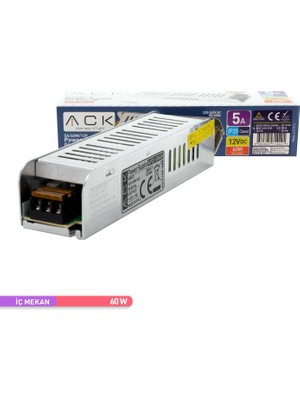 Ack 5 Amper Ince Tip LED Trafosu AY02-00600