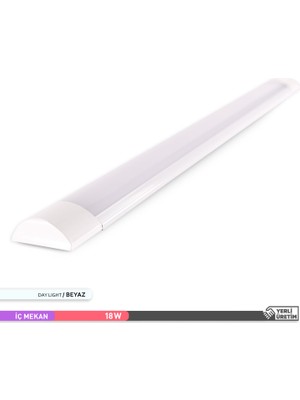 ACK 18W Venüs LED Bant Armatür 6500K Beyaz Işık 605mm