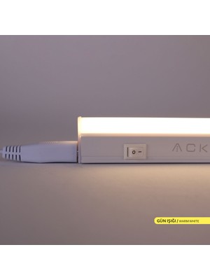 ACK 14W Merkür LED Bant Armatür 3000K Gün Işığı 1173mm