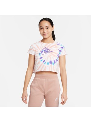 Nike Sportswear Big Kids' (Girls') Çocuk T-Shirt DO1333-100