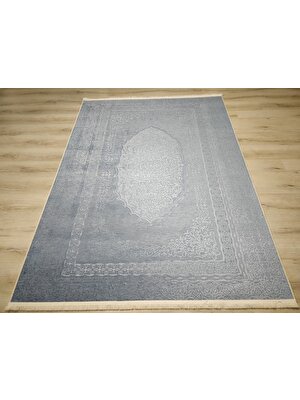 Tiffany Halı Eftelya TFY01M Mavi 120X180CM Kaymaz Kilim