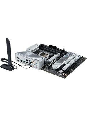 Asus Prıme X670E-Pro Wıfı Amd X670 Am5 Ddr5 6400 Dp Hdmı 4X M2 Usb3.2 Ax Wifi + Bt Aura Rgb 2.5Gbit Lan Atx (Prıme X670E-Pro Wıfı) Anakart