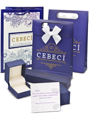 Cebeci 14 Ayar Rose İtalyan Halkalı Altın Bileklik