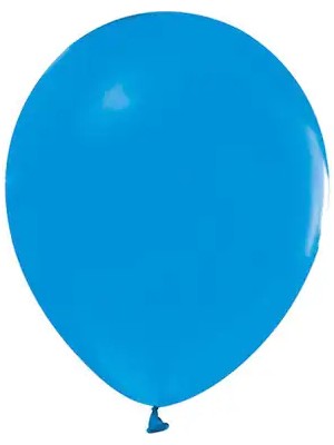Balonevi BBP12100-04 Balonevi, Mavi, 12'' Baskı Balonu 100'LÜ Paket