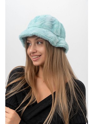 Saria Moda Peluş Bucket Şapka