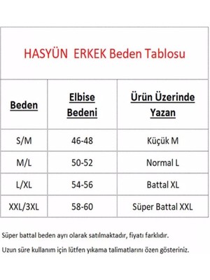 Hasyün Erkek Uzun Kollu Yün Termal Fanila Atlet Içlik 102 - 1 Adet