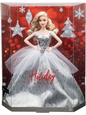 Barbie GXL18 Barbie 2021 Mutlu Yıllar Bebeği, Sarışın