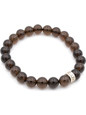 Murty99 Hakiki Dumanlı Kuvars Bileklik 1.kalite 001