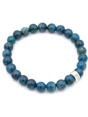 Murty99 Doğal Apatit Taşı Bileklik 1.kalite Doğal Taş 004