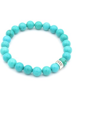 Murty99 Doğal Turkuaz Taşı Bileklik 1.kalite Doğal Taş
