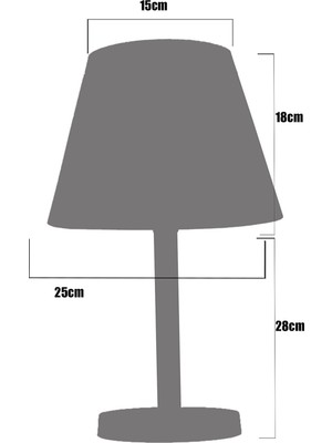 BBY Home & Design Abajur,modern Nena Model