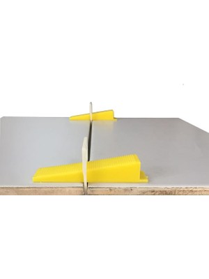 Tesay Fayans Seramik Seviye Klipsi Derz Artısı 2mm (200'Lü)