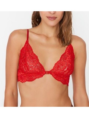 Deep Secret ÖNDEN KLİPSLİ FULL DANTEL BRALET