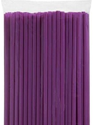 Coşan Pastacılık Pipet Renkli Frozen Mor 20CM