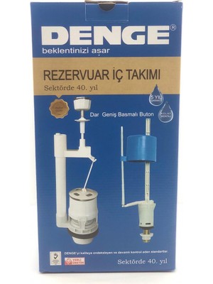 Denge Rezervuar Iç Takımı Tek Basmalı Telli Sistem