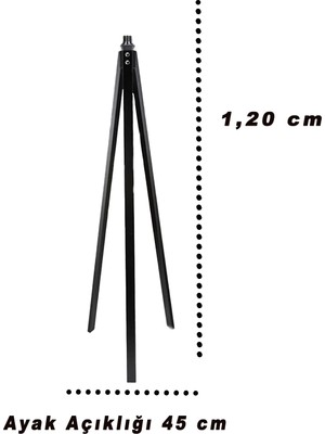 BBY Home & Design Lambader Tripod Aruna Model