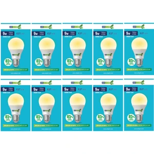 Aklight 9W Günışığı E-27 LED Ampul 790 Lm 10 Lu Paket