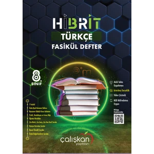 Çalışkan Yayınları Hibrit 8. Sınıf Türkçe Fasikül Defteri
