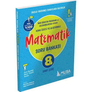 Muba Yayınları 8. Sınıf LGS Matematik Soru Bankası 0922